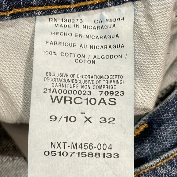 Wrangler Vintage Cash Western Cowgirl Cut Ultimate Riding Jeans 9/10 x 32 - Picture 14 of 16